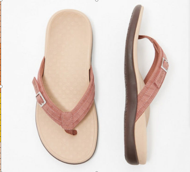 Laura | Women's Orthopedic Comfort Flip Flops — Arch Support