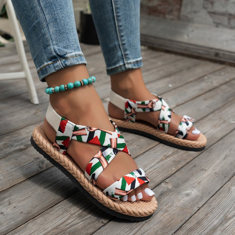 Skylar | Women's Braided Platform Espadrille Sandals