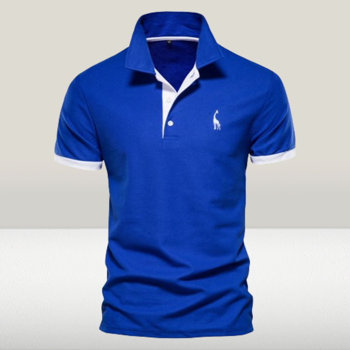 Giuseppe cc | Men's Modern Slim-Fit Polo Shirt