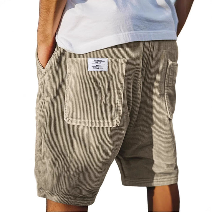 Owen | Men's Relaxed Casual Shorts — Textured Style