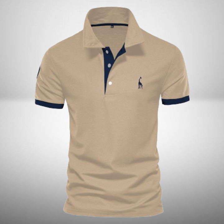 Giuseppe cc | Men's Modern Slim-Fit Polo Shirt