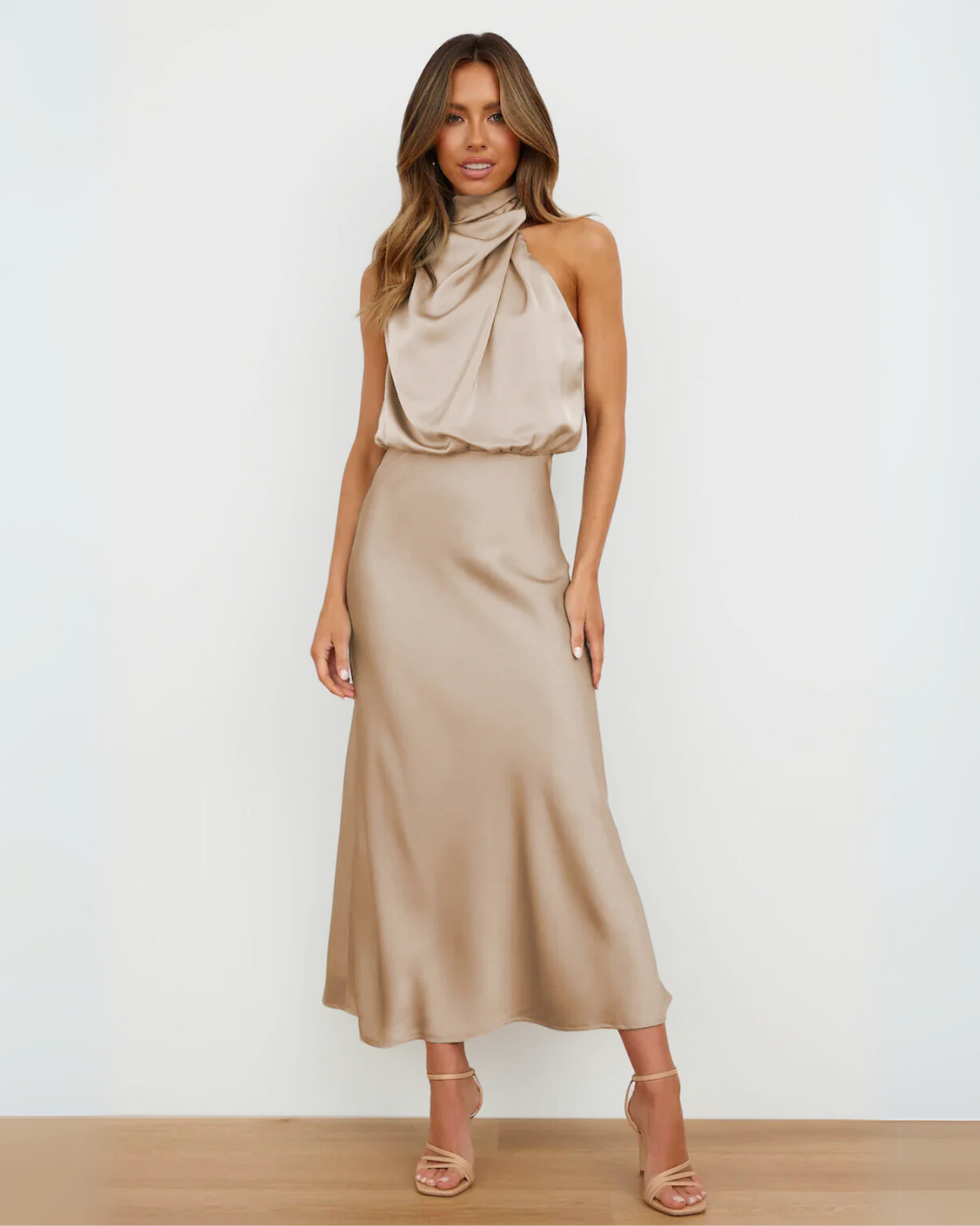 Olivia | Draped Dress