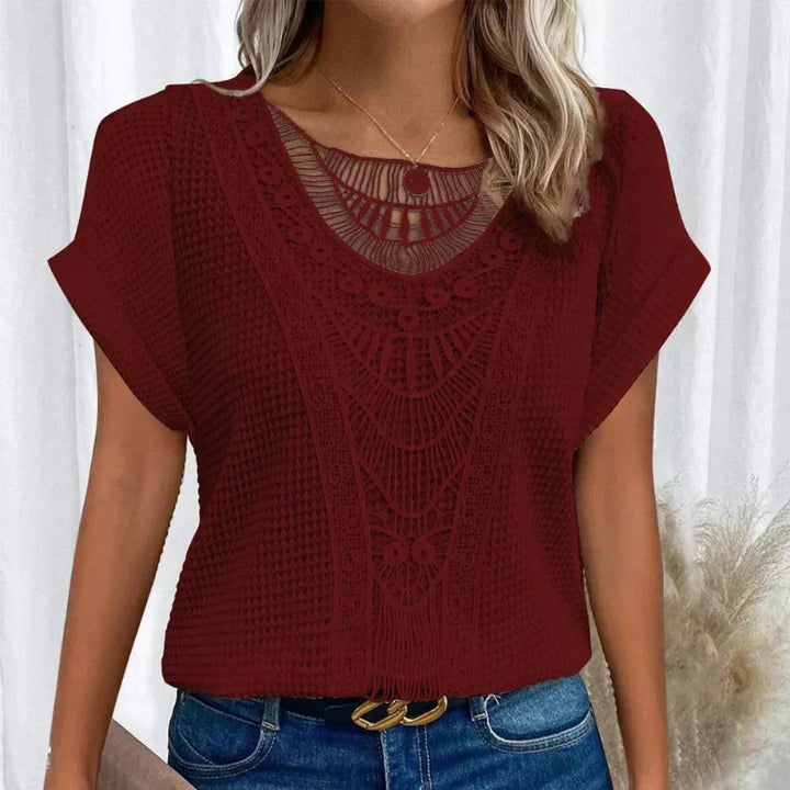 SAWYER | Women's Boho Breezy Top — Elegant Ibiza Style