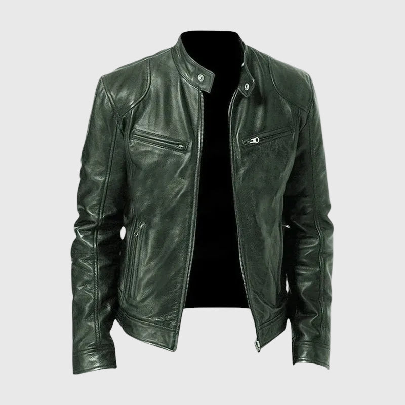 Massimo | Men's Structured Zip Jacket — Refined Everyday Style