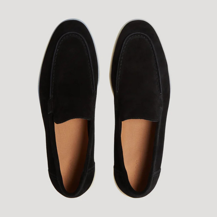 Aaron | Men's Vintage Slip-On Loafers — Smart Casual