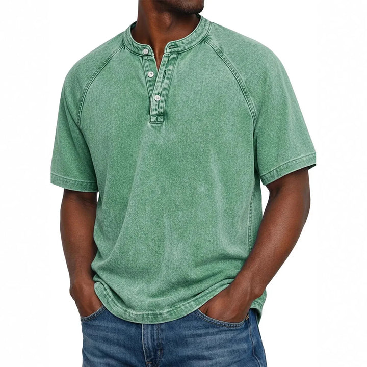 Gibson | Vintage Men's Button-Up Shirt — Classic Relaxed Fit