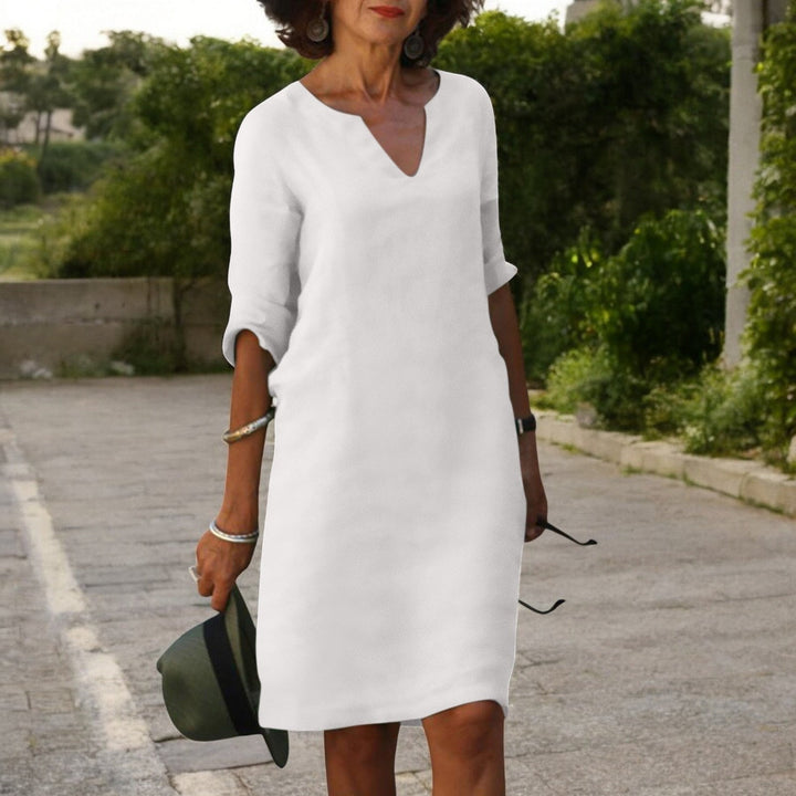 Jacqueline | Women's Elegant Everyday Dress — Flattering Fit