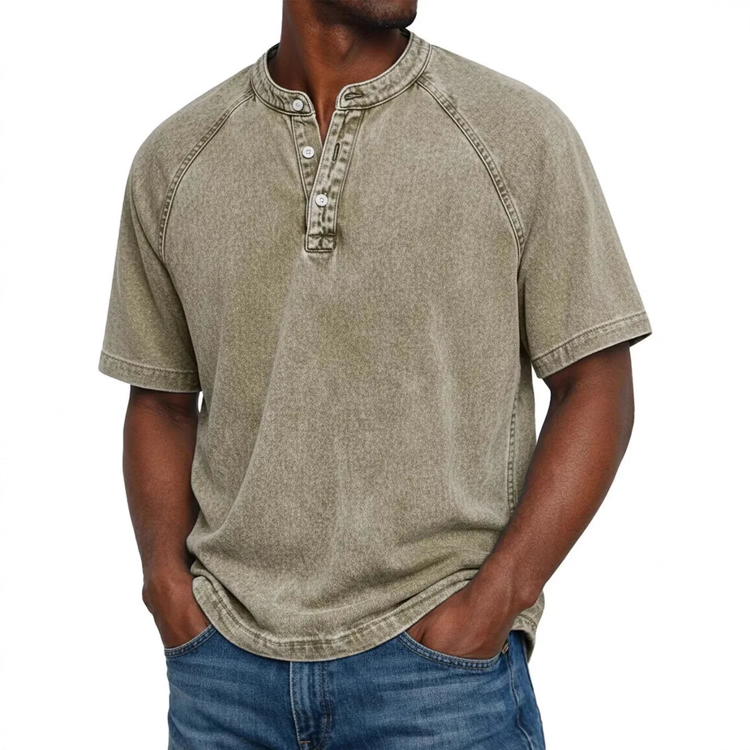 Gibson | Vintage Men's Button-Up Shirt — Classic Relaxed Fit