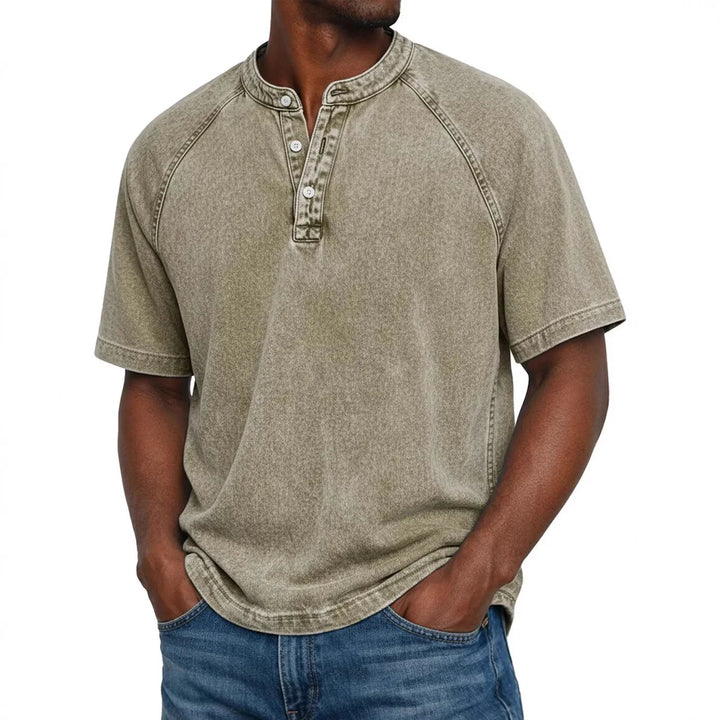 Gibson | Vintage Men's Button-Up Shirt — Classic Relaxed Fit