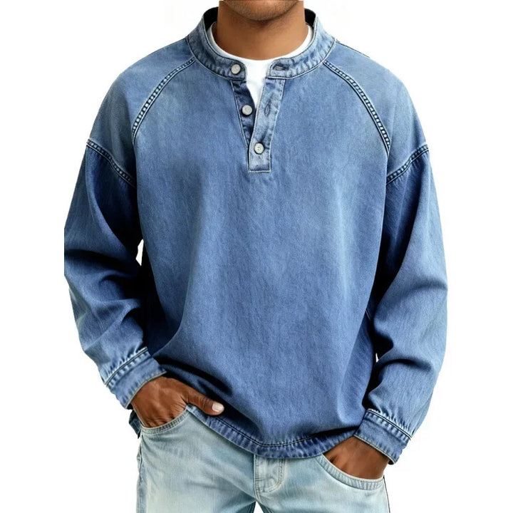 Benjamin | Men's Vintage Button Shirt — Relaxed Classic Fit