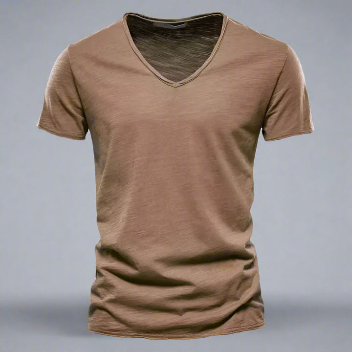 Winslow | Men's Soft V-Neck Tee — Slim Tailored Fit