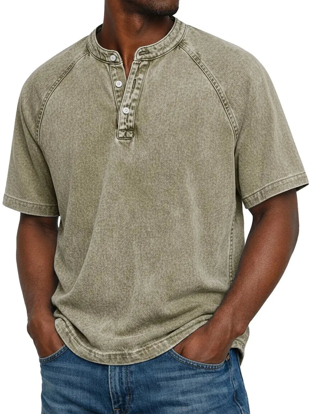 Gibson | Vintage Men's Button-Up Shirt — Classic Relaxed Fit