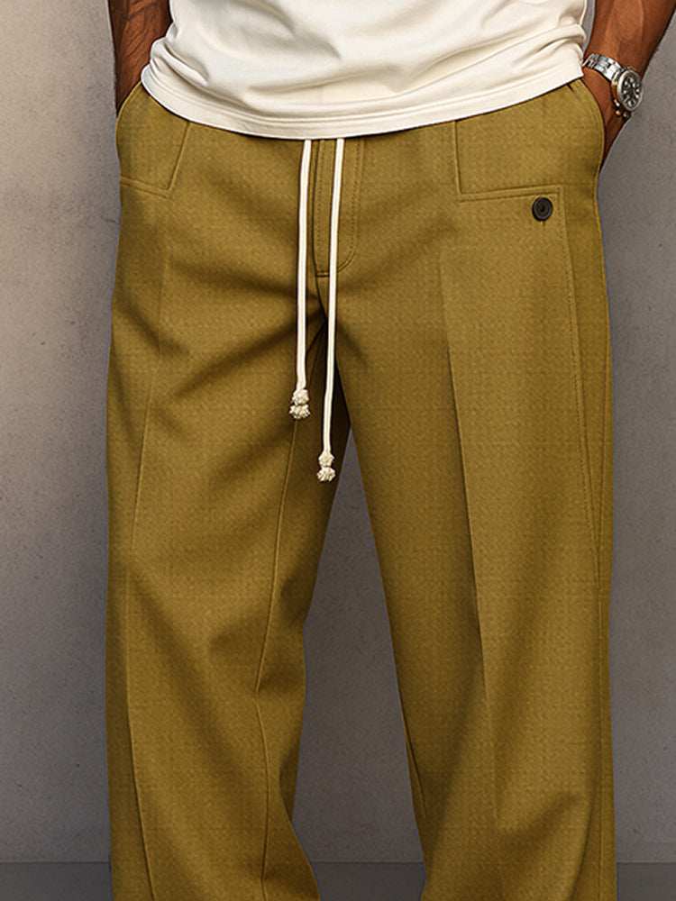 Arthur | Men's Relaxed Fit Trousers — Smart Casual Style
