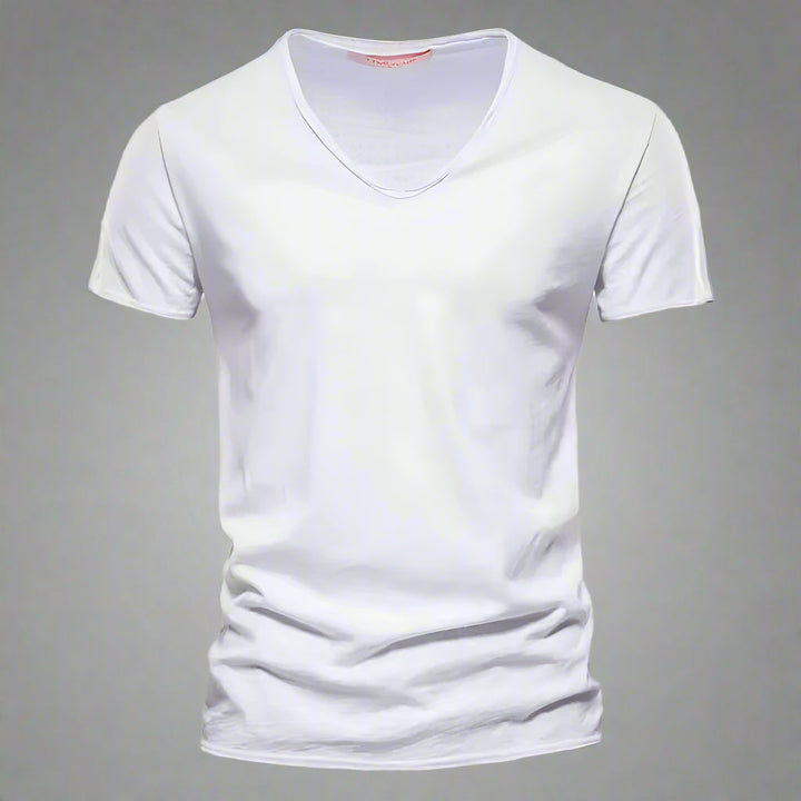 Winslow | Men's Soft V-Neck Tee — Slim Tailored Fit
