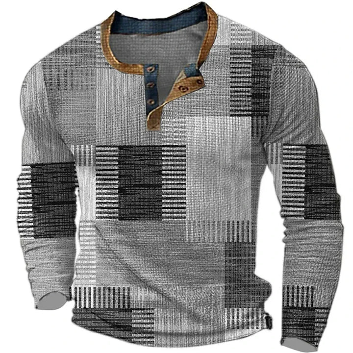 Dylan | Men's Multicolor Long Sleeve Casual Shirt