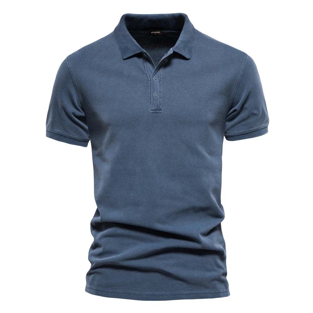 Justin | Men's Classic Polo Shirt — Everyday Smart Style