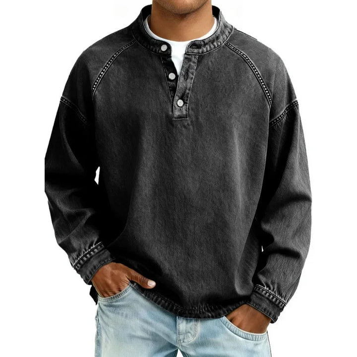 Benjamin | Men's Vintage Button Shirt — Relaxed Classic Fit