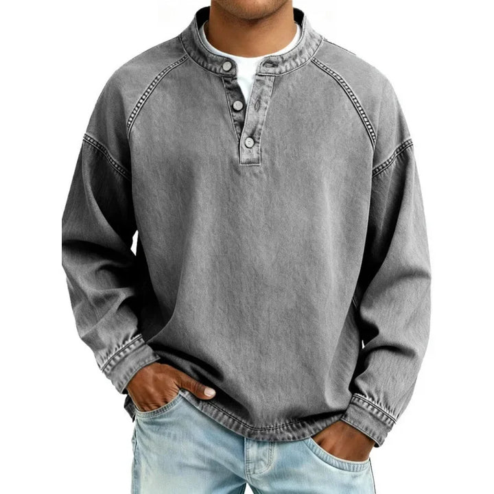 Benjamin | Men's Vintage Button Shirt — Relaxed Classic Fit