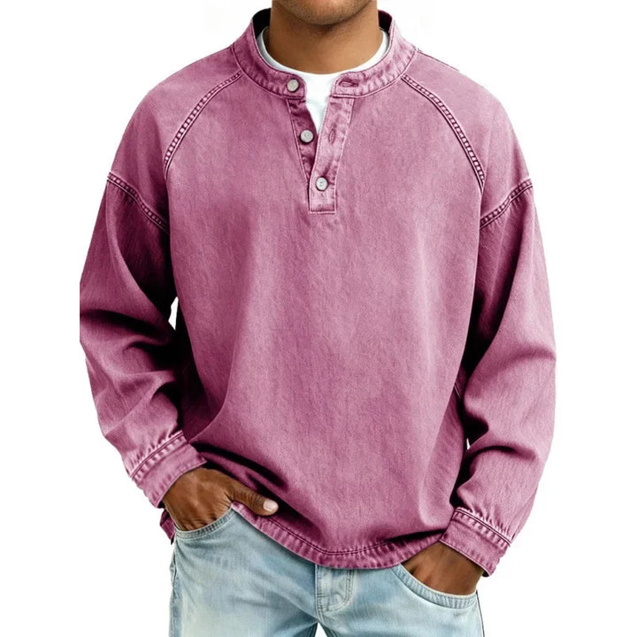 Benjamin | Men's Vintage Button Shirt — Relaxed Classic Fit