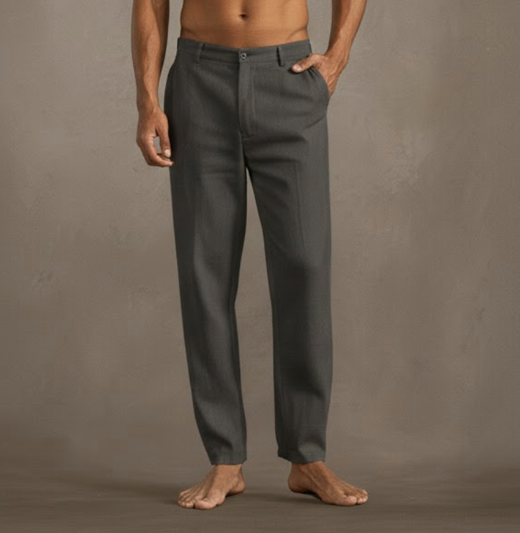 Marco - Men's Straight-Leg Casual Trousers for Summer