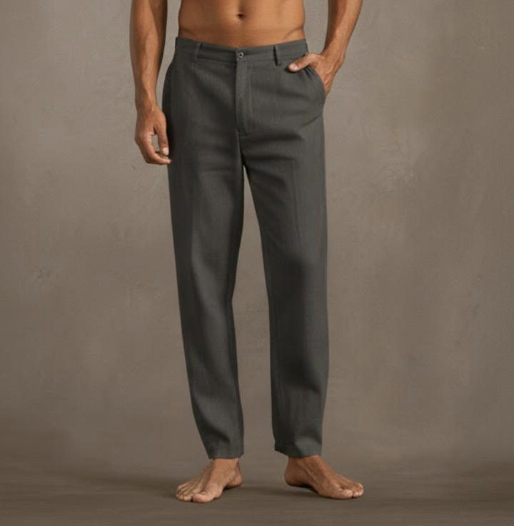 Marco - Men's Straight-Leg Casual Trousers for Summer