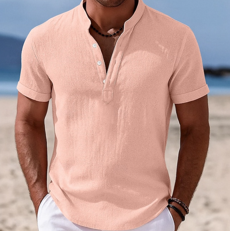 Atlas | Men's Short-Sleeve Button-Up Summer Shirt