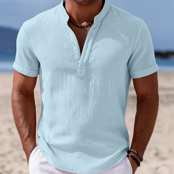 Atlas | Men's Short-Sleeve Button-Up Summer Shirt