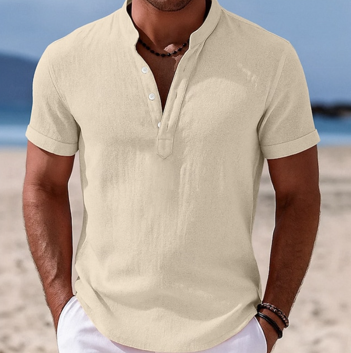 Atlas | Men's Short-Sleeve Button-Up Summer Shirt