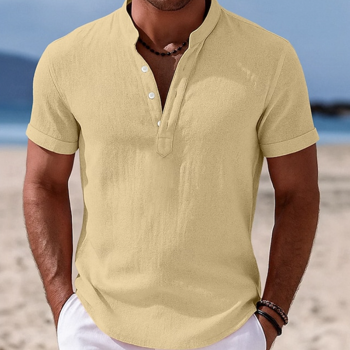 Atlas | Men's Short-Sleeve Button-Up Summer Shirt