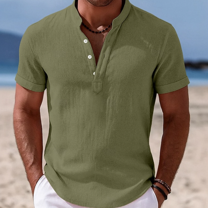 Atlas | Men's Short-Sleeve Button-Up Summer Shirt