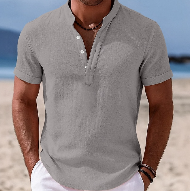 Atlas | Men's Short-Sleeve Button-Up Summer Shirt