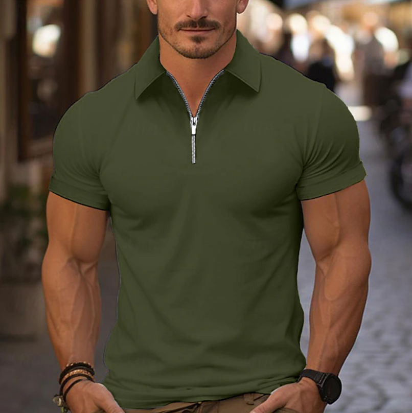 Ramsey | Women's Classic Quarter-Zip Collar Shirt