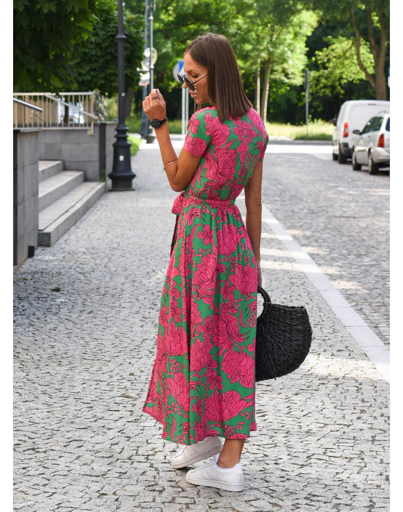 Emma™ | V-Neck Shaping Dress