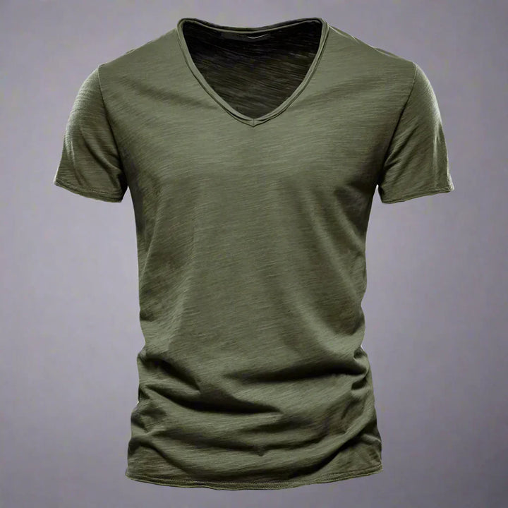 Winslow | Men's Soft V-Neck Tee — Slim Tailored Fit