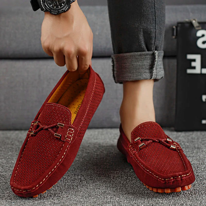 Jackson | Men's Breathable Slip-On Loafers — Everyday Comfort