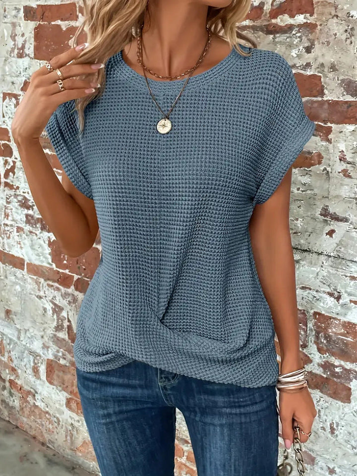 Sophie - Women's Sweetheart Neck Casual T-Shirt — Everyday Chic