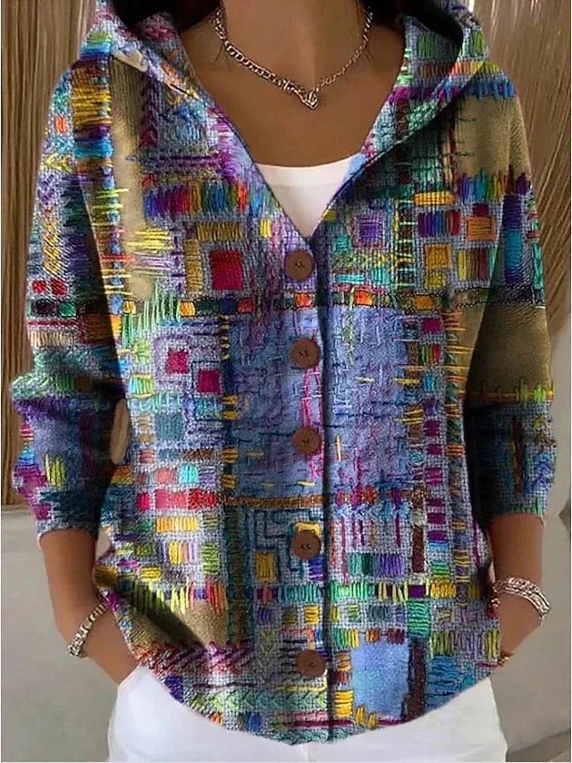 Cassidy - Women's Artistic Warm Cardigan — Cozy & Chic