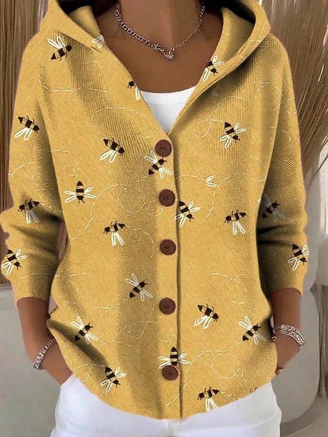 Cassidy - Women's Artistic Warm Cardigan — Cozy & Chic