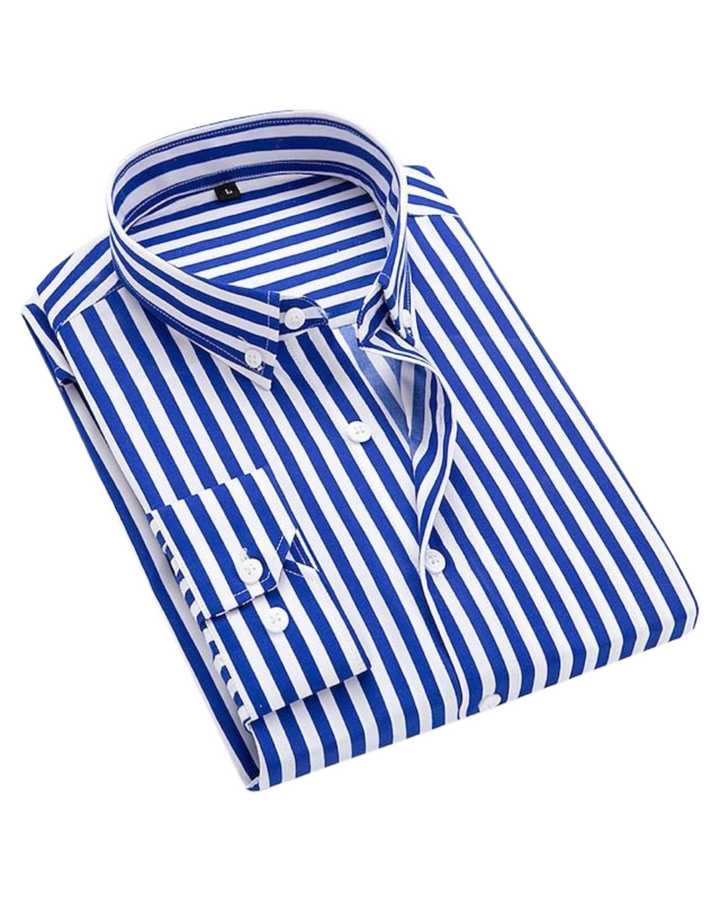 Prince | Men's Striped Slim-Fit Summer Shirt