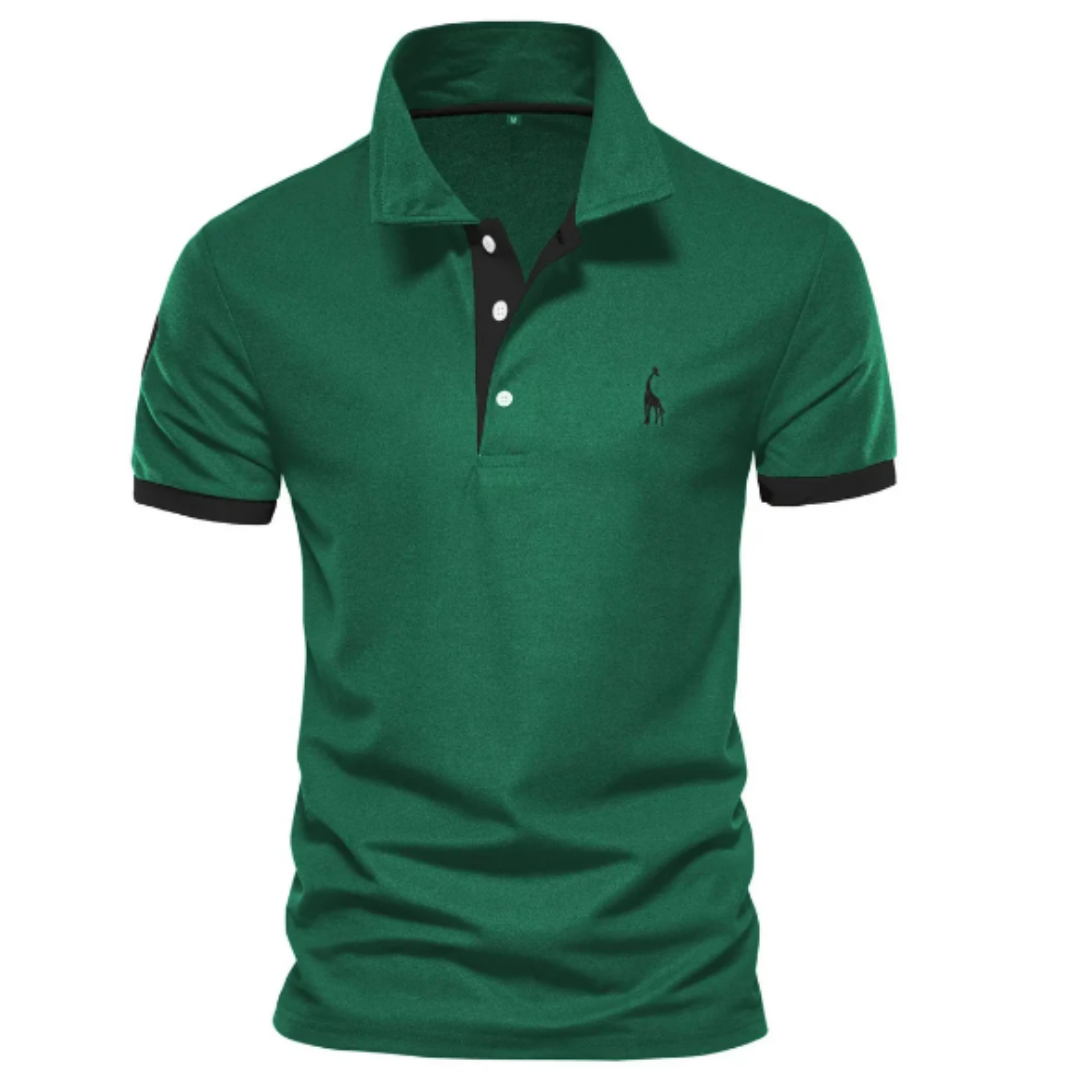 Giuseppe cc | Men's Modern Slim-Fit Polo Shirt
