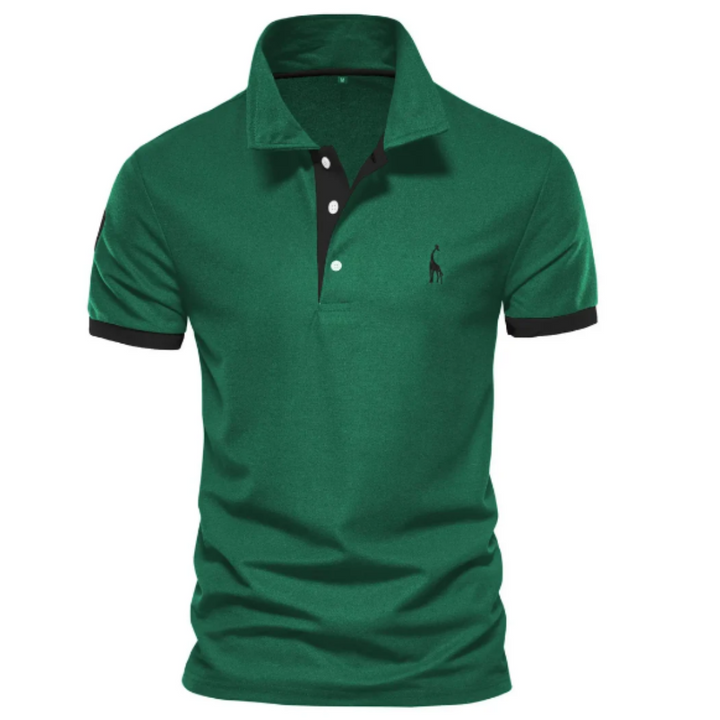 Giuseppe cc | Men's Modern Slim-Fit Polo Shirt