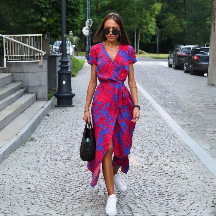 Emma™ | V-Neck Shaping Dress