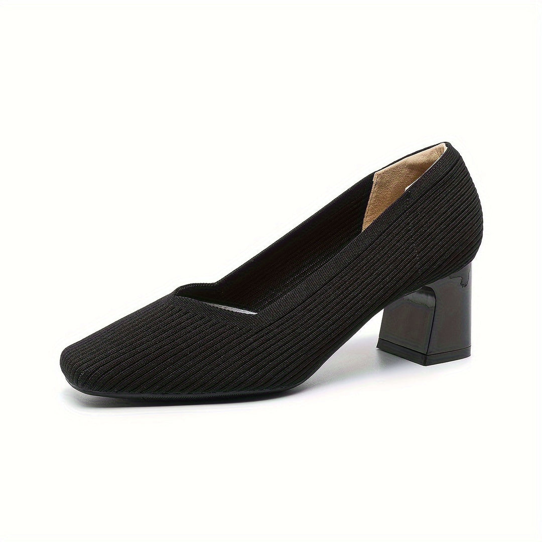 Linda | Women's Comfortable Square-Heel Dress Shoes