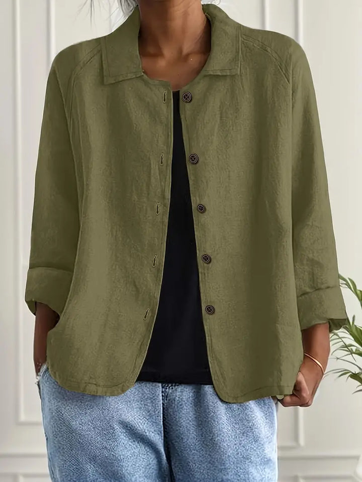 Sofia™ | Women's Lightweight Layering Blouse — Classic Fit