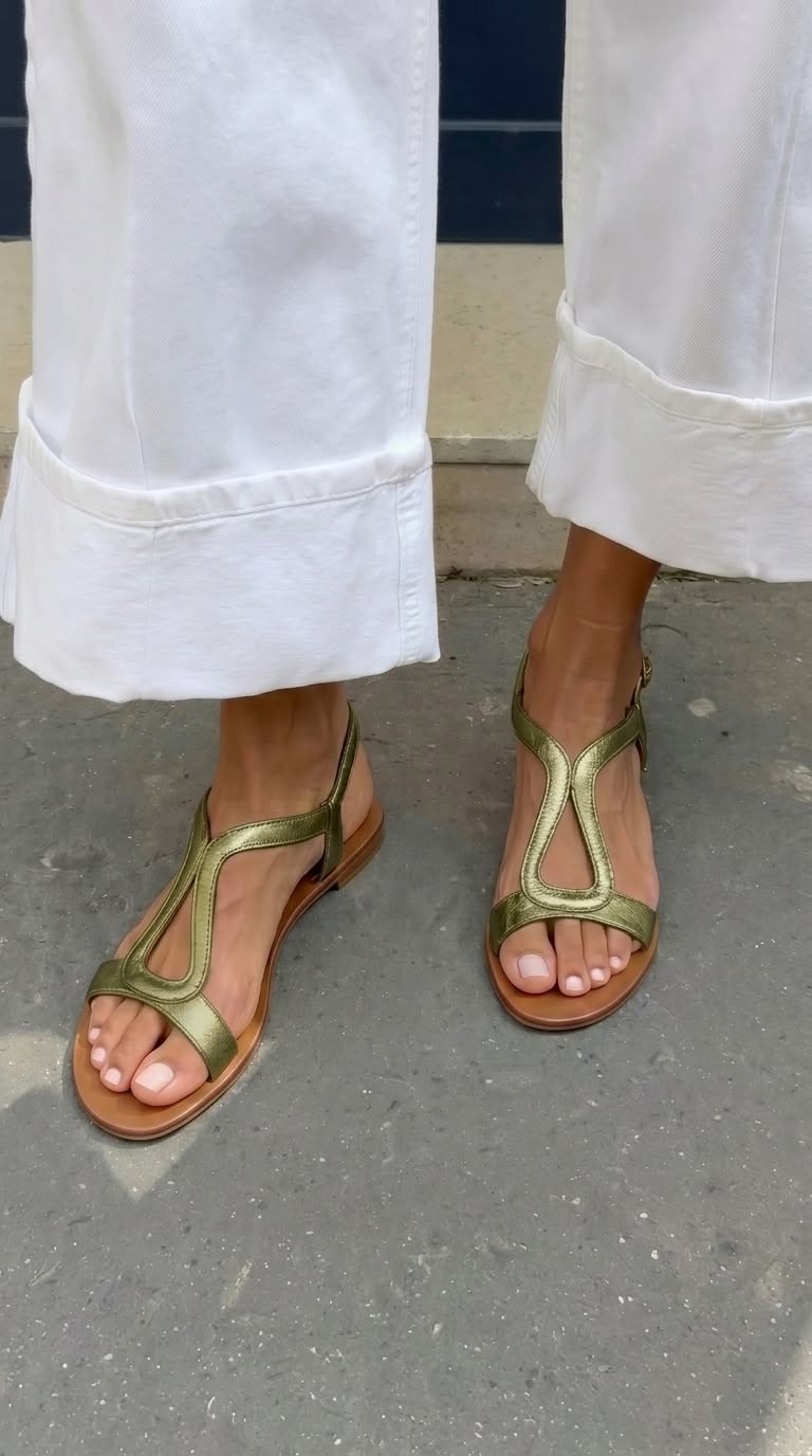 Yilin™ | Radiant Flat Summer Sandals