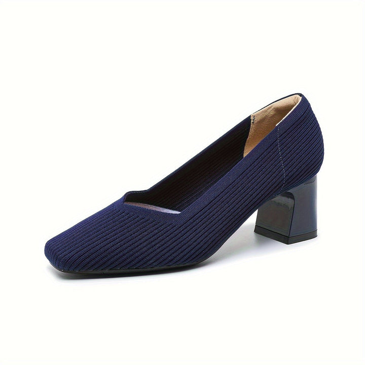 Linda | Women's Comfortable Square-Heel Dress Shoes