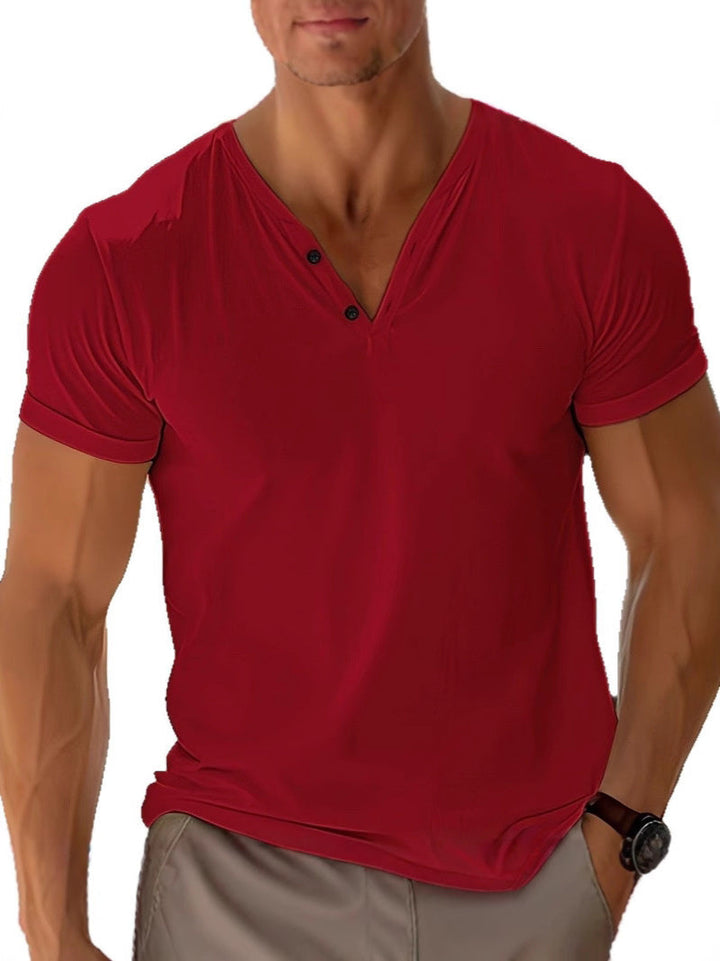 Lawrence | Men's Classic V-Neck Tee — Effortless Everyday Style