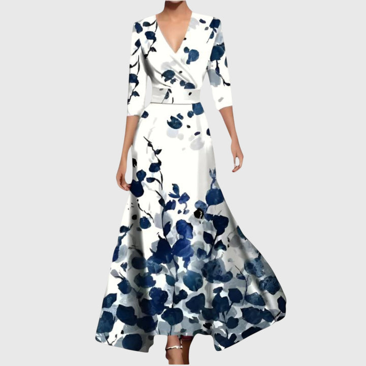 Leila™ | Women's Elegant Dress — Timeless Chic Silhouette