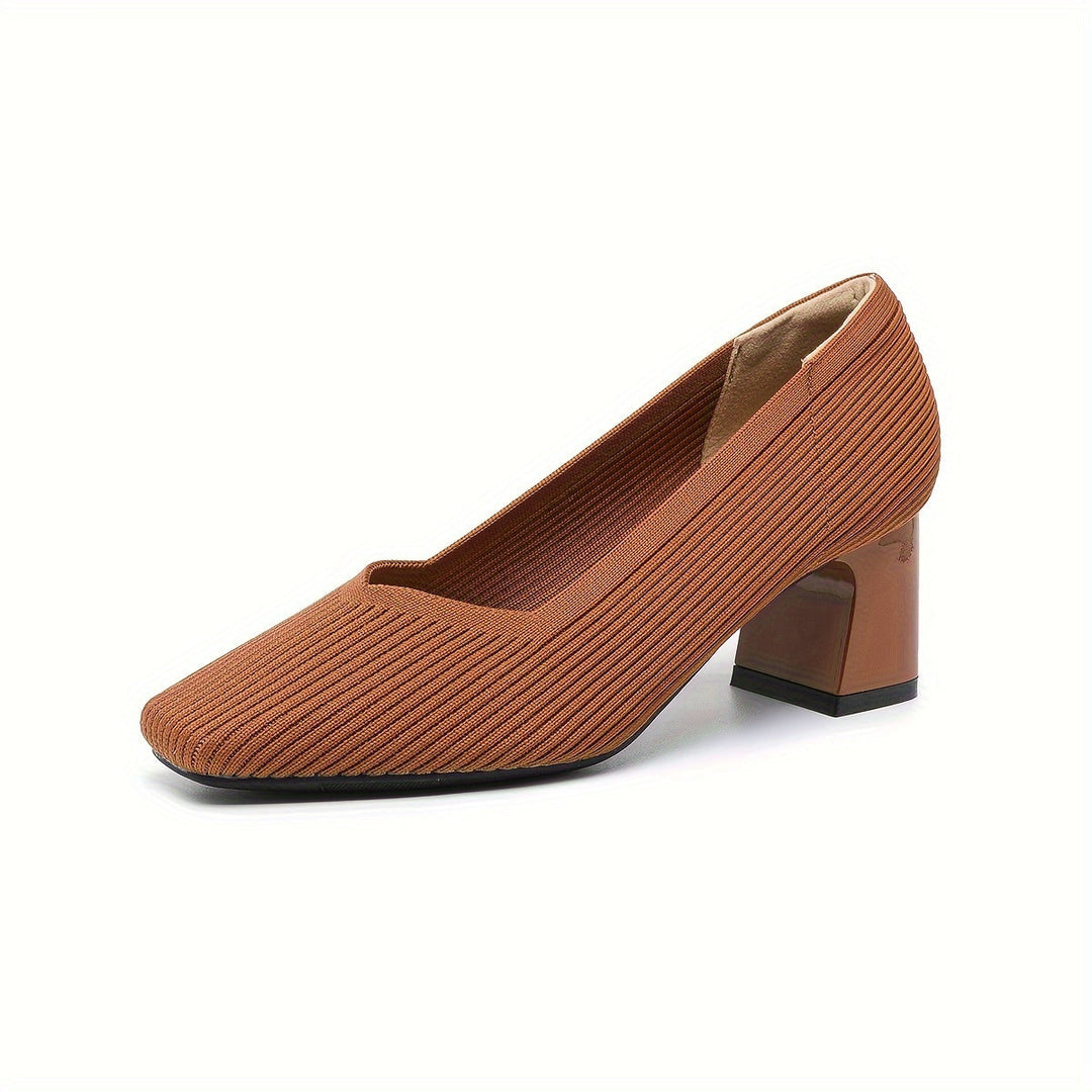 Linda | Women's Comfortable Square-Heel Dress Shoes