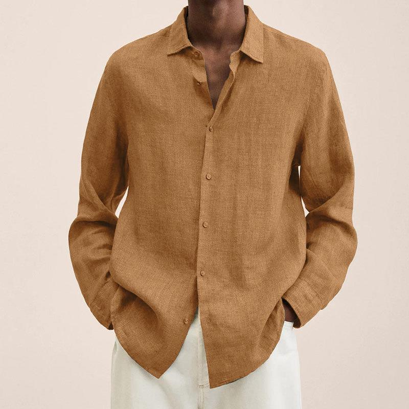 Raymond | Men's Classic Long Sleeve Button-Down Shirt